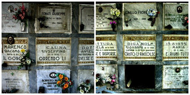 collage cimitero