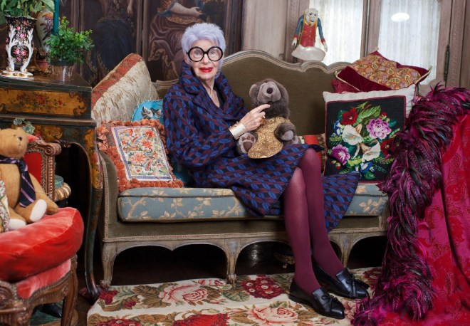 Iris Apfel, Advanced Style
