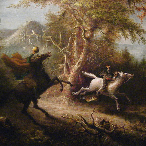 Irving-sleepy hollow-pittura